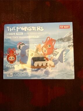 The Monsters: The Tiny Hammerhead Kids Toy - Red